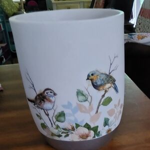Avanti Linens Love Nest Wastebasket